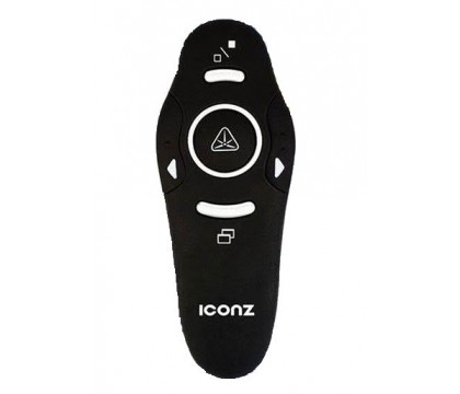 Iconz IMN-WP02K Wireless Presenter 2.4GHz Wireless, 15m Range, Plug and Play, Laser Pointer