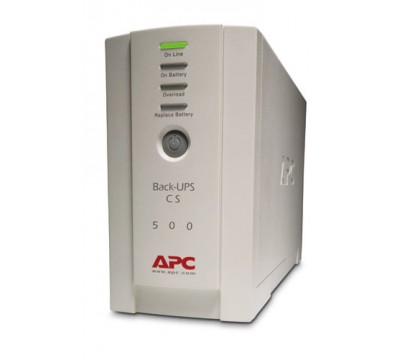 APC BK500CI Back-UPS 300Watts / 500VA, 230V, IEC320, without auto shutdown software, Beige