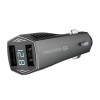 EUGIZMO Duo+ 4.8A Dual USB Car Charger with Smart IC (Integrated Circuit) with LED to display the outpot power