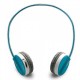 Rapoo H6020 Fashion Bluetooth Stereo Wireless Headset Built-in Microphone, Blue