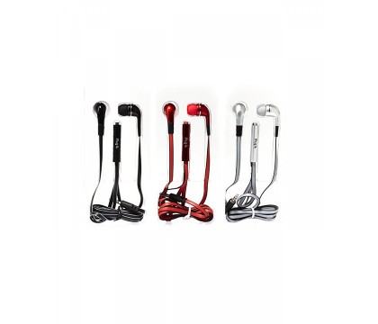 PASSION4 PLG083 STEREO HEADPHONE with Mic Red