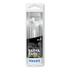 Philips SHE3015WT/00 In-Ear Headphones with Mic (Flexi Grip, Answer Button) - White
