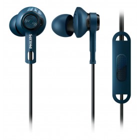 Philips SHQ2405BL/00 ActionFit Sports headphones with mic Best for indoor use, Sweat/ water proof, In Ear, Blue