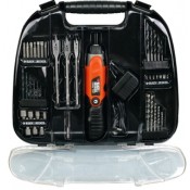 Black and Decker A7145-GB Cordless Screwdriver with 44 Pieces Accessories
