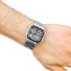 Casio AE-1200WHD-1AVDF+K Men Silver Stainless-Steel Quartz Watch with Digital Dial