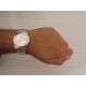 كاسيو (MTP-1183G-7ADF+K) ساعة يد رجالى رقمية من الإستانلس إستيل ذات لون فضى و خط ذهبى