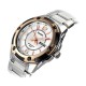 MTP-1327D-7A+K Men's MTP1327D-7AV Silver Stainless-Steel Quartz Watch with White Dial