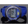 Casio W-734-2A+K Blue Rubber Quartz Watch with Digital Dial Casio W-734-2A+K Blue Rubber Quartz Watch with Digital Dial