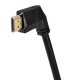 Hama 00122115 High Speed HDMI™ Cable, plug - plug, 90°, Ethernet, gold-plated, 1.5 m