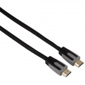 Hama 00056559 High Speed HDMI™ Cable, plug - plug, gold-plated, Ethernet, 1.5 m, Black