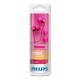 Philips Headphones with mic 8.6mm drivers/closed-back In-ear, Pink
