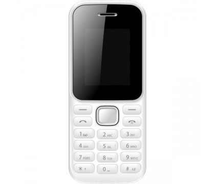IKU F2 Feature Phone 1.77 inch 32MB 800MAH DS, White