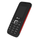 أى كيو (FX) تليفون محمول ثنائى الشريحة ذو لون أحمر