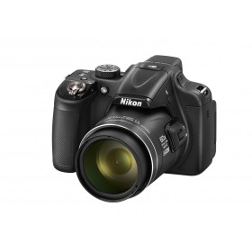 Nikon COOLPIX P600 16.1 MP Wi-Fi CMOS with 60x Zoom and Full HD 1080p Video LI + 4GB + CASE BLK