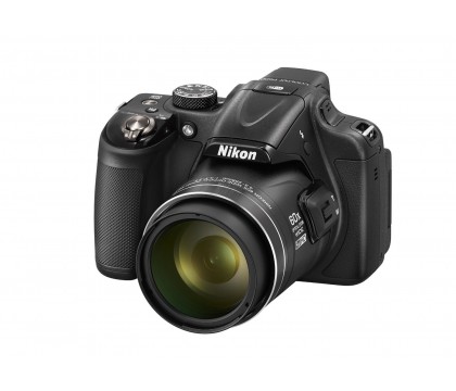 Nikon COOLPIX P600 16.1 MP Wi-Fi CMOS with 60x Zoom and Full HD 1080p Video LI + 4GB + CASE BLK