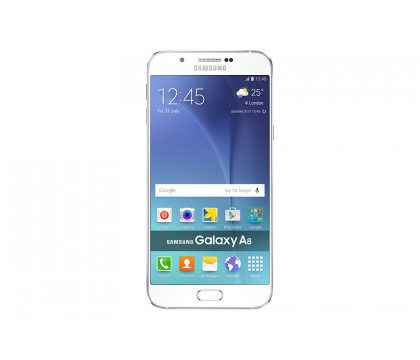 SAMSUNG A800F GALAXY A8 WHITE, 5.7 inches, Duos