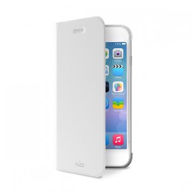 PURO P-IPC647BOOKC1WHITE iPhone 6 4.7 inch ECO-LEATHER COVER w / flip, White