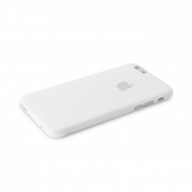 بورو (P-IPC65503WHT) جراب أى فون 6 بلس / 6s بلس مقاس 5.5 بوصة + طبقة حماية للشاشة - أبيض