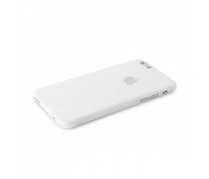 بورو (P-IPC65503WHT) جراب أى فون 6 بلس / 6s بلس مقاس 5.5 بوصة + طبقة حماية للشاشة - أبيض