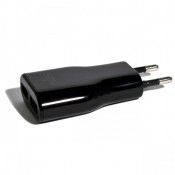 PURO P-TC2USB mini travel charger with 2 USB port ,1A ,Black