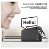 iLuv AUDMINIS6BK Aud Mini 6 Enabled FM Radio Slim portable weather-resistant wireless Bluetooth® speaker , Black