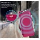 iLuv AUDMINIS6PN Aud Mini 6 Enabled FM Radio Slim portable weather-resistant wireless Bluetooth® speaker , Pink