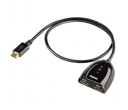 Hama 00042553 HDMI Switcher 2 × 1