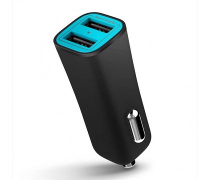 iLuv MOBISEAL2BK Smart USB 2 ports car charger , 5V/3.4A
