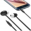 iLuv PPMINTSBK peppermint Talk Tangle free stereo Headphones with microphone , Black