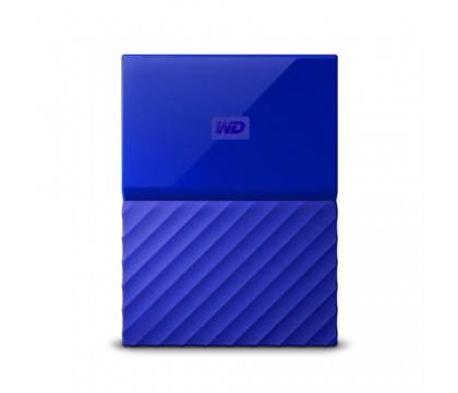 ويسترن ديجتال (WDBYFT0020BBL-WESN) هارد ديسك خارجى محمول ذو مساحة تخزينية 2 تيرا بايت, ذو لون أزرق