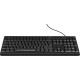 Speedlink SL-640001-BK Niala USB Ergonomic Full-Size Keyboard, BLACK