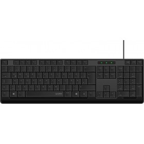 سبيد لينك (SL-640001-BK) لوحة مفاتيح مزودة بسلك ذو طرف يو إس بى, ذات لون أسود