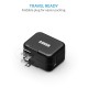 ANKER 71AN10WS-BA USB WALL CHARGER Adapter, BLACK