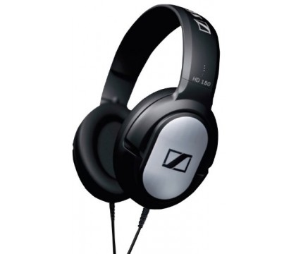 Sennheiser HD 180 Over-Ear Headphones (Black), 502813