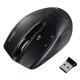 HAMA 00053942 MILANO COMPACT WIRELESS MOUSE, BLACK