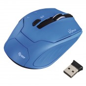 هاما (00053944) ماوس لاسلكى, ذو لون أزرق
