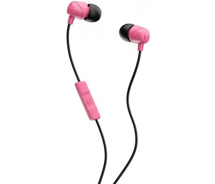 SKULLCANDY S2DUYK-630 JIB IN EAR WITH MIC, PINK/BLACK 