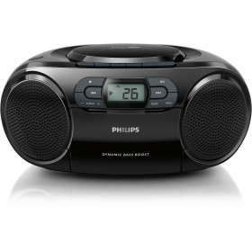 فيليبس (AZ329/98) راديو و كاسيت و إسطوانات MP3 و كروت ذاكرة SD