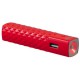 iFrogz GoLite Backup Charge with Flashlight 2600 Rechargeable Power Bank (Red)