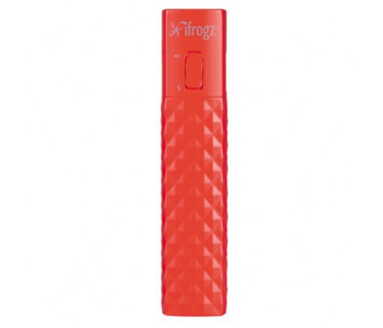 iFrogz GoLite Backup Charge with Flashlight 2600 Rechargeable Power Bank (Red)