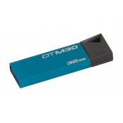Kingston Digital USB 3.0 Data Traveler Mini (Cyan) (DTM30/32GB)