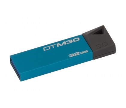 Kingston Digital USB 3.0 Data Traveler Mini (Cyan) (DTM30/32GB)