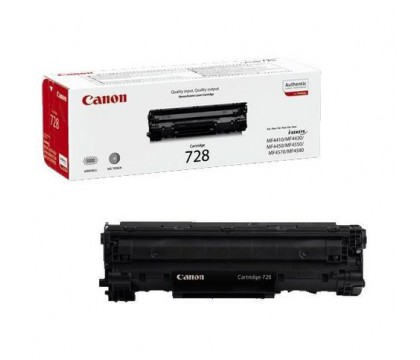 Canon 3500B002AA 728 Black Toner Cartridge