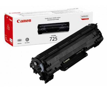 Canon 725 Black Toner Cartridge For Canon Laser iSENSYS LBP6000 Series