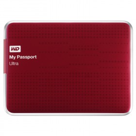 Western Digital 1TB MY PASSPORT ULTRA RED WDBZFP0010BRD-EESN