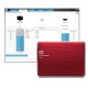 Western Digital 1TB MY PASSPORT ULTRA RED WDBZFP0010BRD-EESN