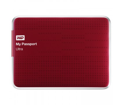 Western Digital 1TB MY PASSPORT ULTRA RED WDBZFP0010BRD-EESN