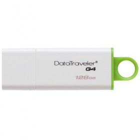 Kingston Digital 128GB Data Traveler 3.0 USB Flash Drive - Green (DTIG4/128GB)