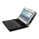 Port Designs 201272 Detroit IV Universal Portfolio Sleeve with Bluetooth Keyboard for 10.1 inch Tablet - Black