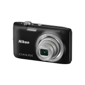 NIKON COOLPIX S2800 20MP 5X 2.7 Inch CASE+8SD BLK